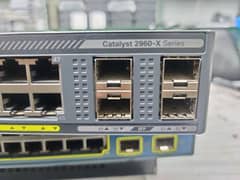 Cisco Catalyst 2960X 48 Gigabit POE Switch 0