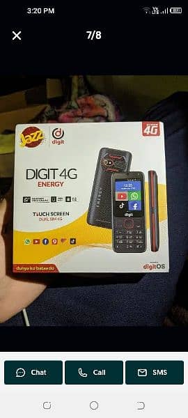 Jazz Digit 4G Energy smart phone 3