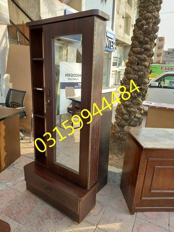 Coffee center table set 3pc clordsgn makr bed sofa chair almari dining 17