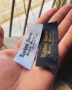 Woven labels