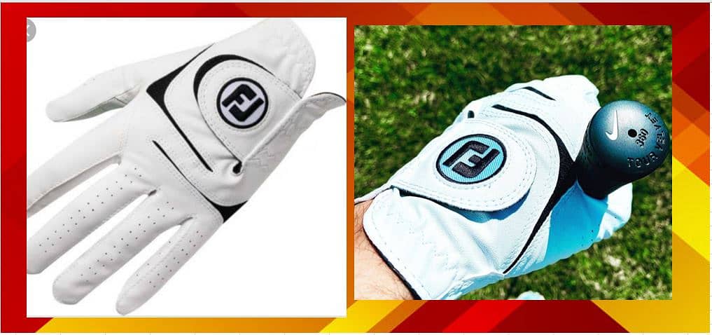 Sports Men Right Left Hand Golf Gloves Microfiber Cloth Soft Breathabl 0