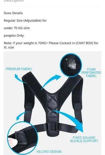 Body Posture Belt For Smart look 2