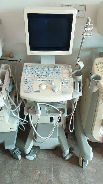 Black & White. Greyscale Ultrasound Machines , 2