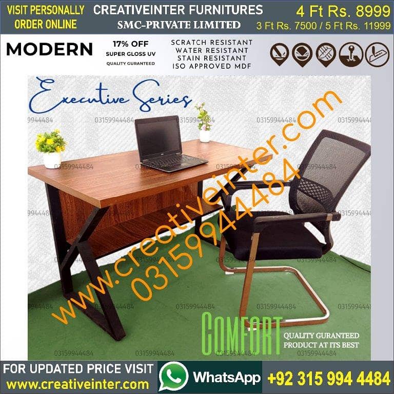 Office table desk sofa bed set chair workstation study custom 7