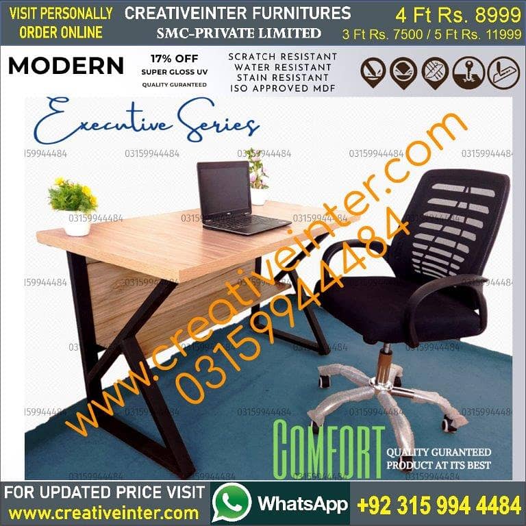 Office table desk sofa bed set chair workstation study custom 12