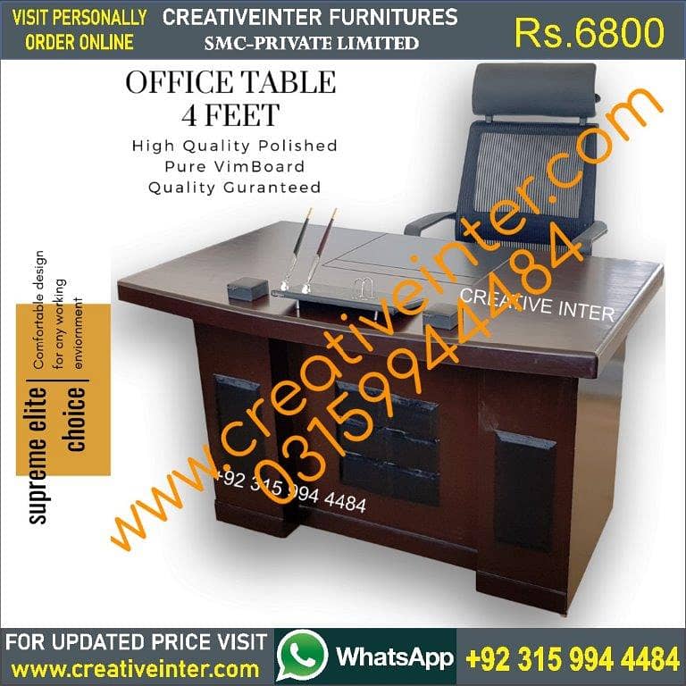 Office table desk sofa bed set chair workstation study custom 13