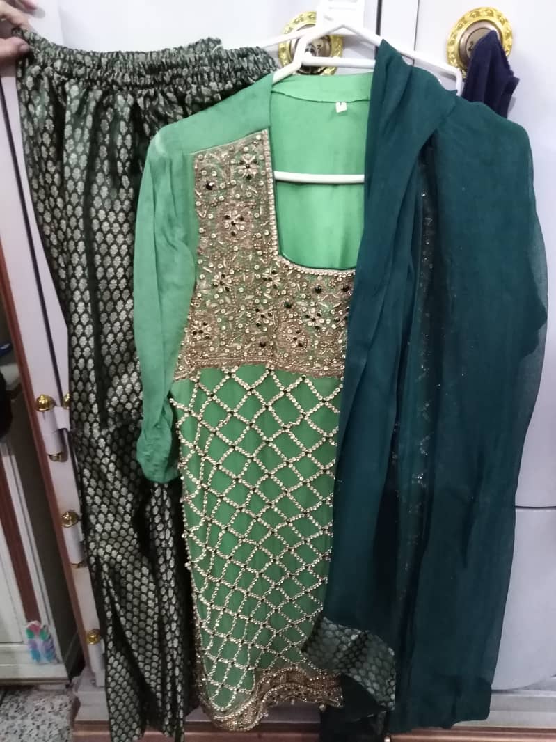 2 Ladies Fancy Suit for party wear 4