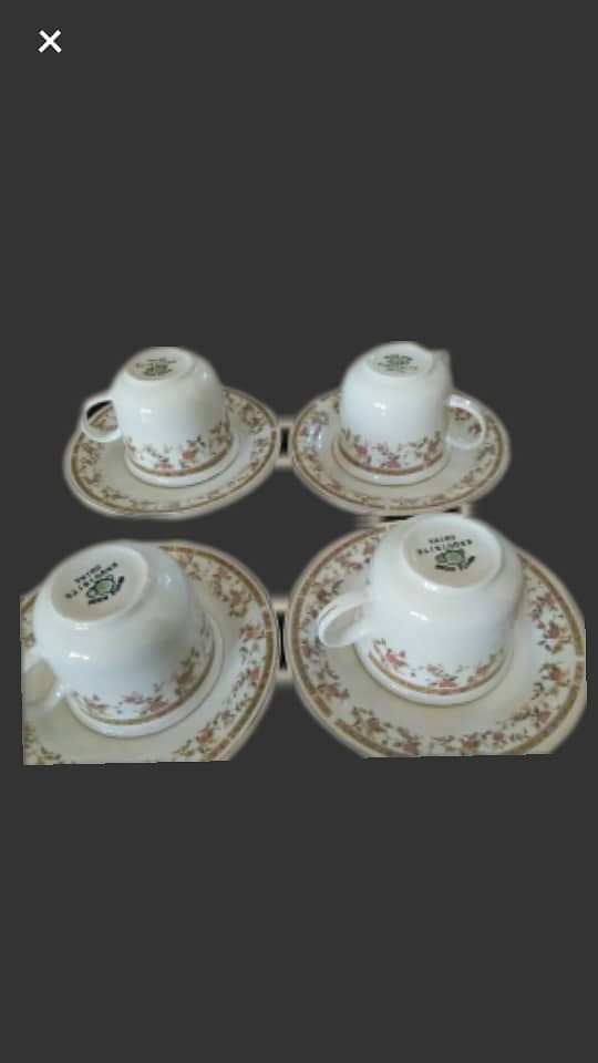 Tea Cup Set (Bone China) 1
