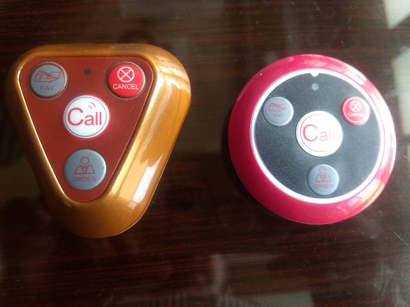 Wireless Restaurant Waiter Call Bell System Pager Calling System Queue 5
