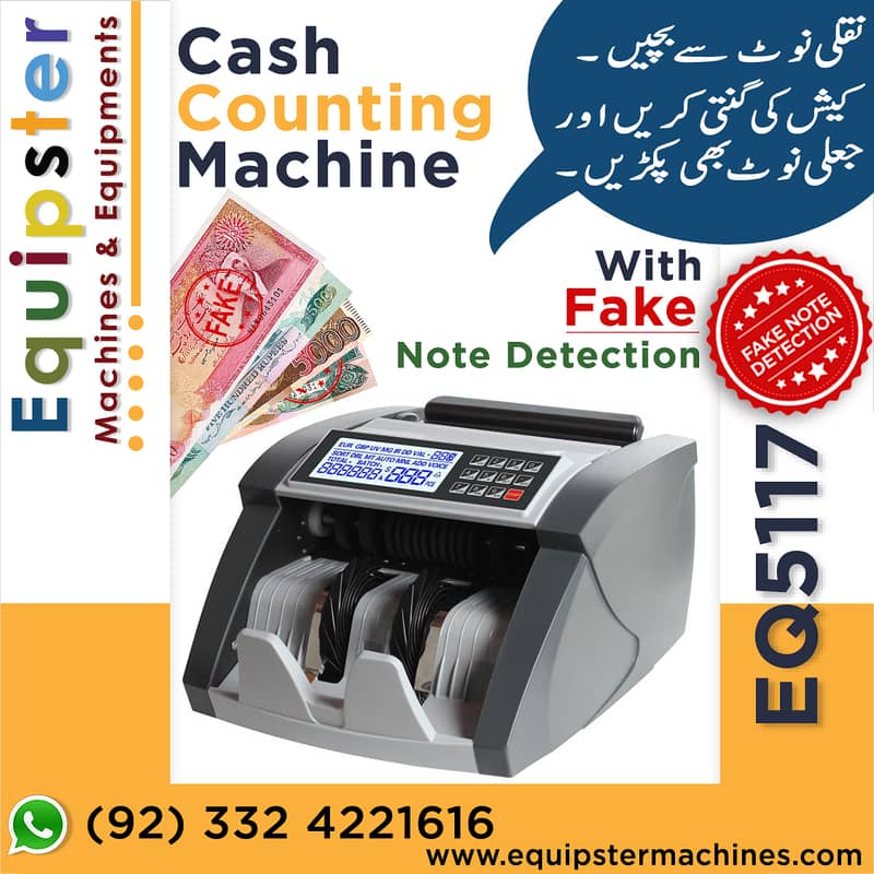 currency cash counting machine in pakistan with fake note detetion 12