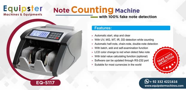 cash currency note counting machine with fake note detection 18