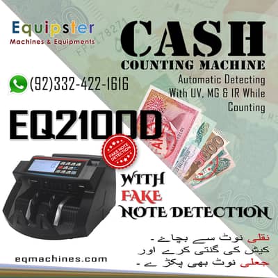 cash counting machine with fake note detection in pakistan 14