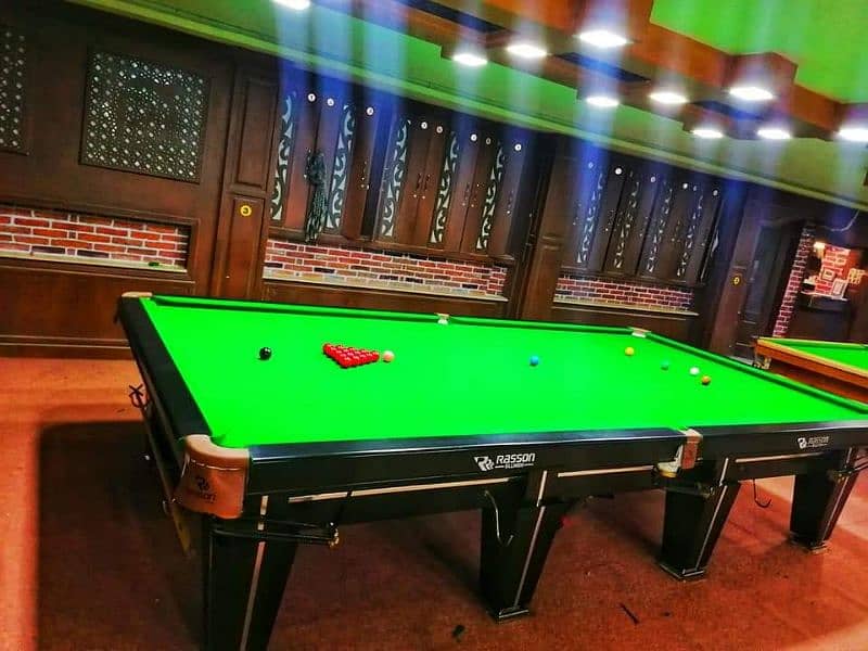 snooker table & new Billiards 2