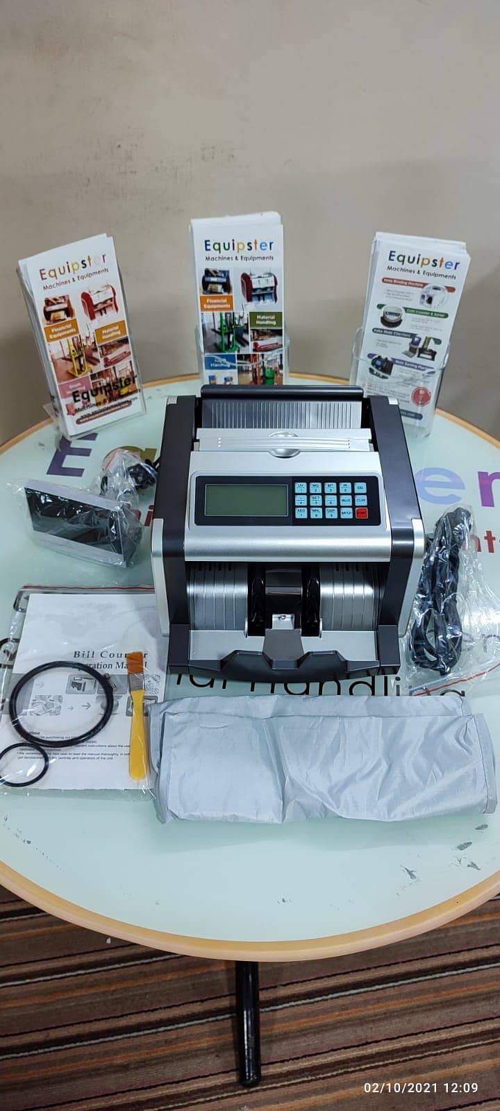 bank note currency cash counting machine wth basic fake note detection 10