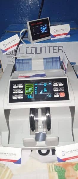 Cash Counting Machine Fake Currency Counter Detector,SM- Pakistani 10