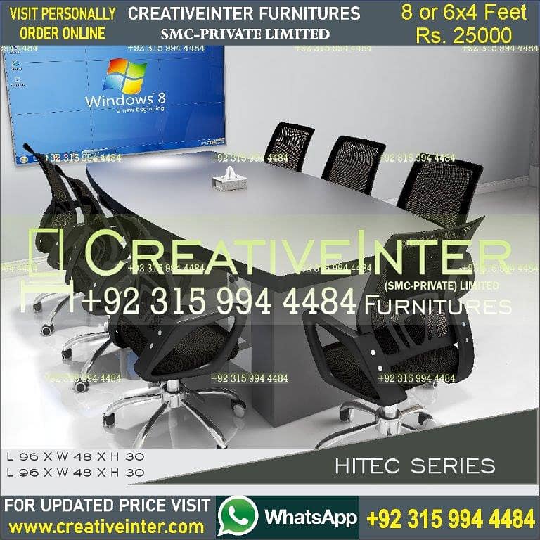 Office Workstation Meeting Conference Table Desk Chair Bed Set Sofa 4