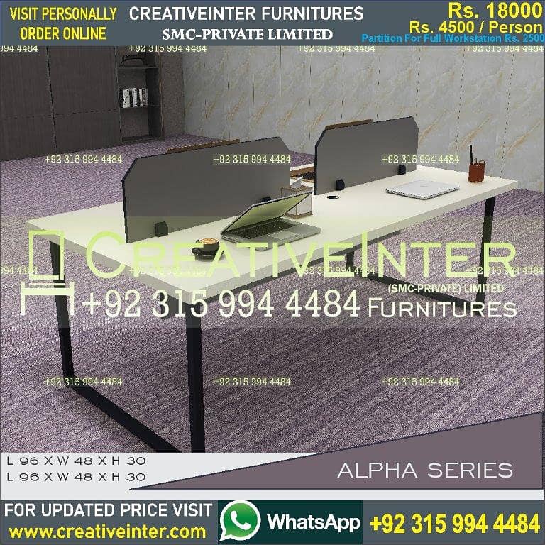 Office Workstation Meeting Conference Table Desk Chair Bed Set Sofa 17