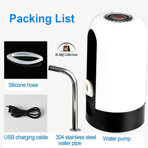Manual and  Automatic Electric Water Dispenser Pump Rechargeable 0