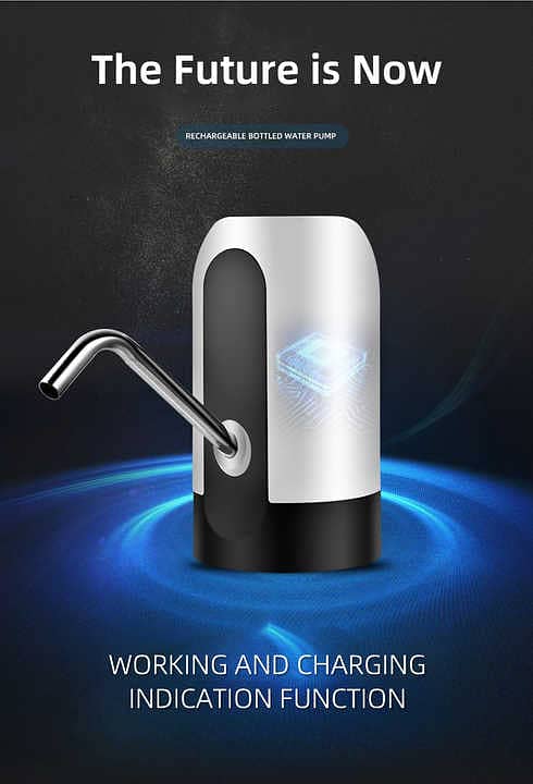Manual and  Automatic Electric Water Dispenser Pump Rechargeable 6