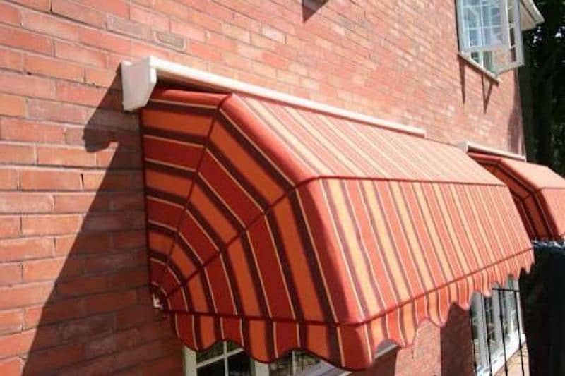 window and door canopies  shades for home entrances 8