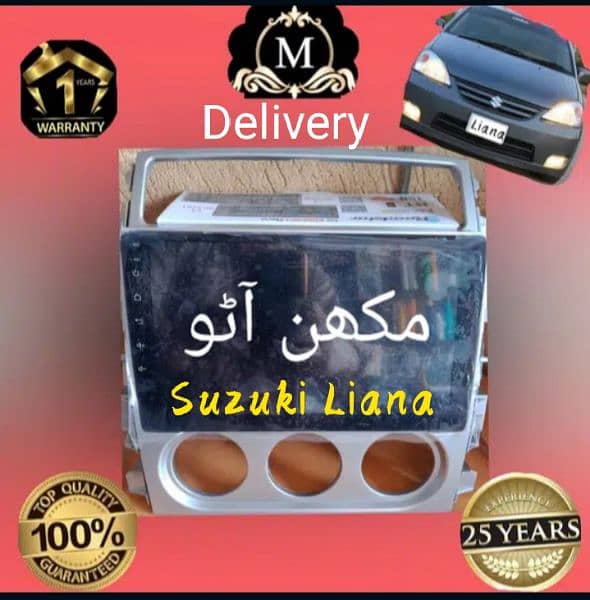 Suzuki Hustler Android panel(Delivery All Pakistan) 14