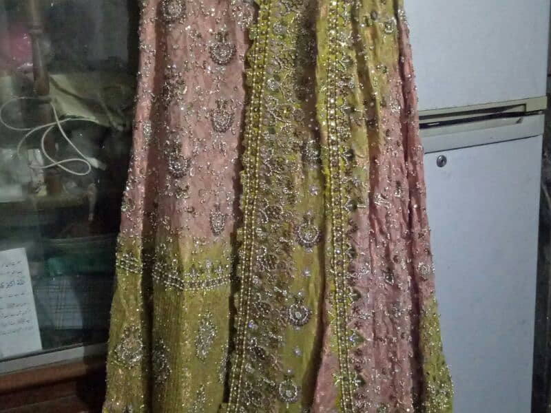 sale sale sale bridal unique nd beautiful lehnga for mehndi or walima 0