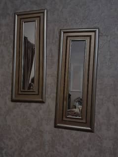 PAIR OF MIROR PANELS