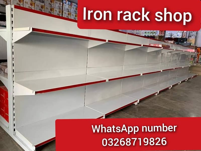 Wall Rack / Store Rack/ Gondola rack / Cash Counter / shopping trolley 12