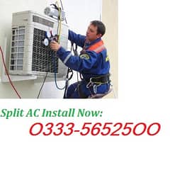 Split AC dismantling removing shifting