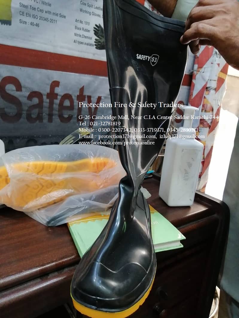 Safety Gumboot Rubber Shoes S3 Standard available 2