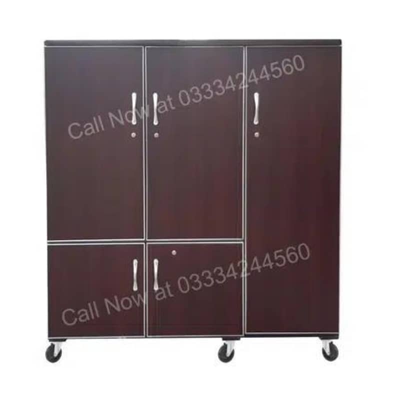D2 Wooden 6x6 feet fixed Almari cupboard wardrobe cabinet 1