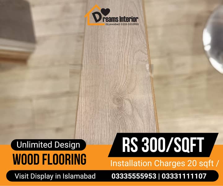 PVC Tiles | Wooden floor | Laminated wood floor for Homes and Offices 13