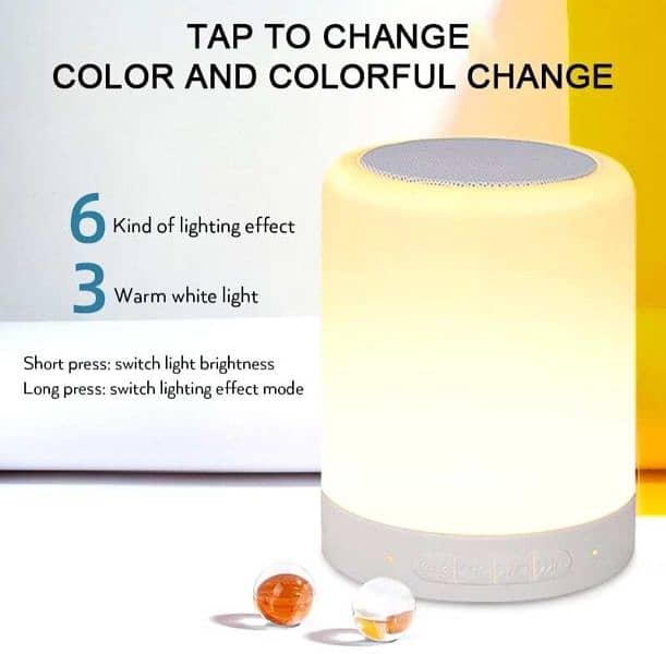 Bluetooth lamp speaker 8