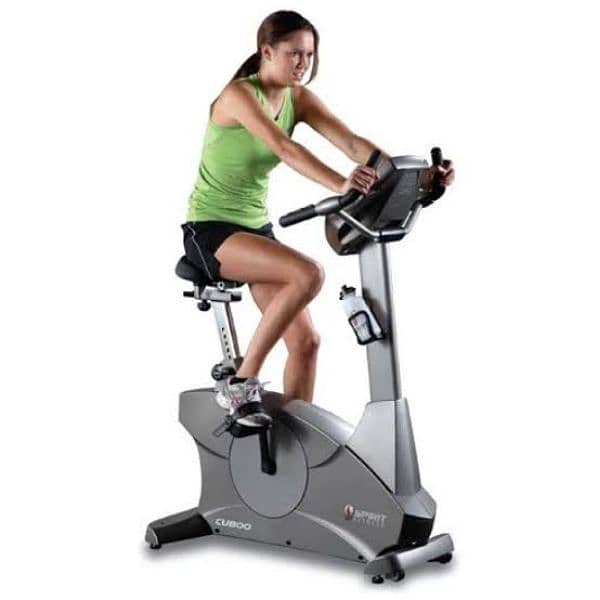 spiritfitness usa commercial upright bike cycle gym &  fitness machine 5