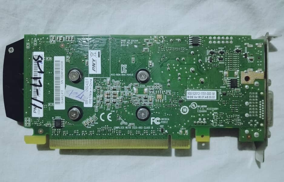 NVIDIA Quadro 410 512MB PCI-Express DDR3 Graphics Card 2
