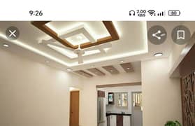 ceiling pop and gypsum board ceiling and partition