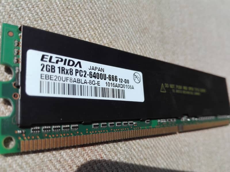 ELPIDA DDR2 2GB Computer Gaming Ram 0