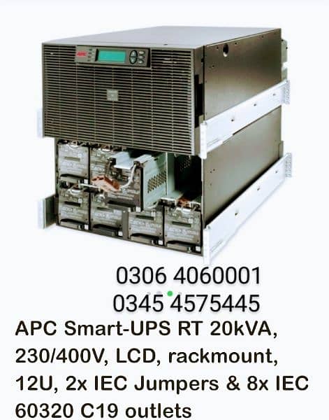 Apc Smart Ups 1500va,1000va, 750va, to 500kva All models 6