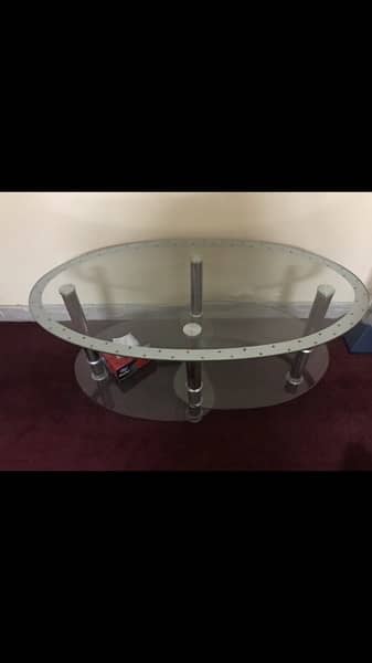 sofa table availble in fit condition 0
