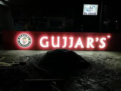 backlit signs boards/Acrylic Signs board/Neon Signs/3D led Sign Boards 8