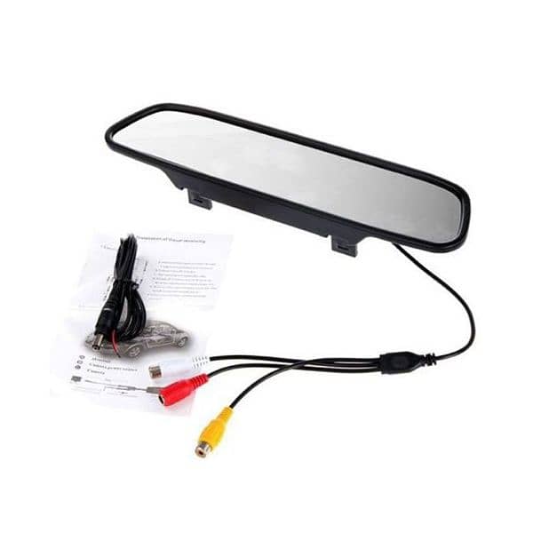 4.3" TFT LCD Car Rear View Mirror Monitor Kit 0