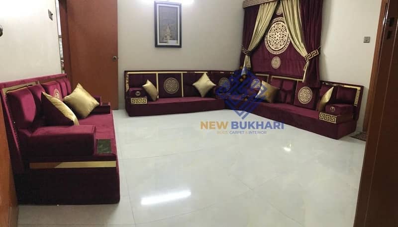 Arabic Majlis (Bethak) & Curtains 2