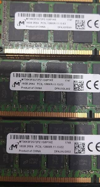 Server Ram 16gb DDR3 10600R 5