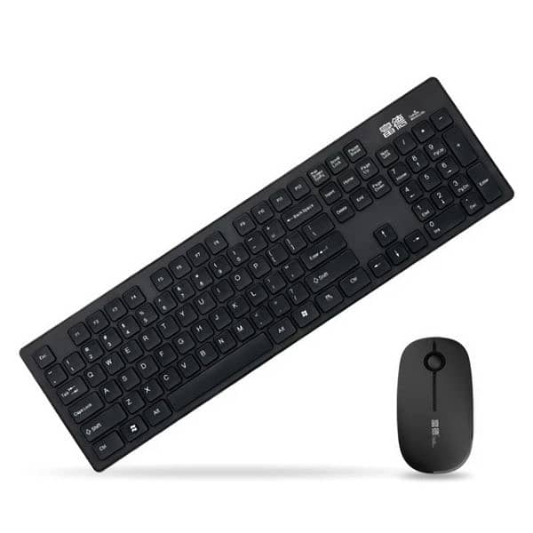 FD G9300 Fashion 2.4G Wireless Keyboard + Mouse Mute Suit 1