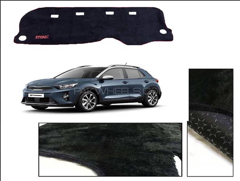 Premium Velvet Dashboard Mat - Enhance and Protect Your Car Interior! 6