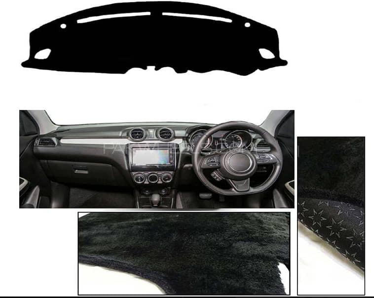 Premium Velvet Dashboard Mat - Enhance and Protect Your Car Interior! 7