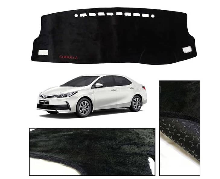 Premium Velvet Dashboard Mat - Enhance and Protect Your Car Interior! 10