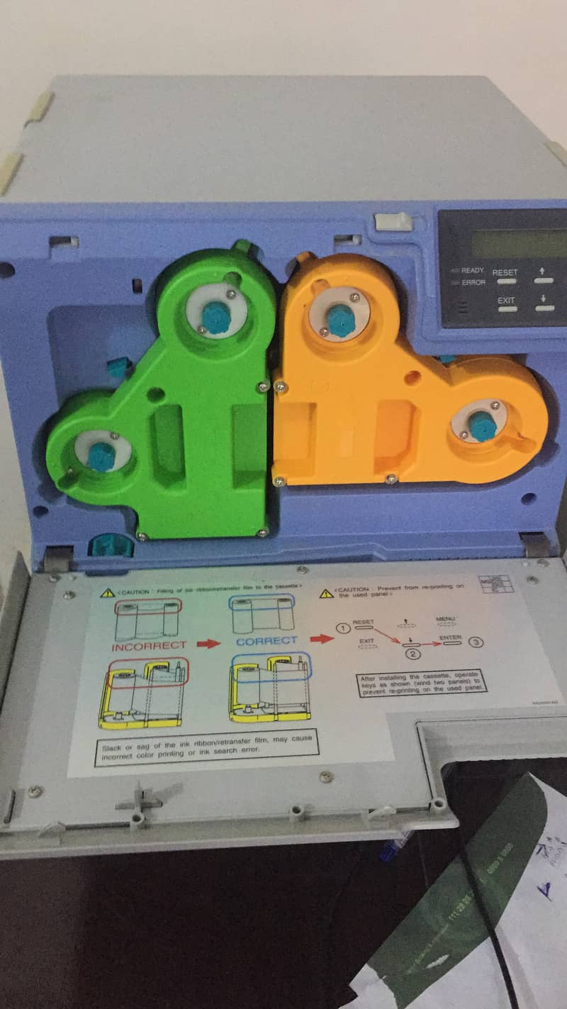 PVC RFID Card Printer XID Edisecure 580ie Made in Japan 5