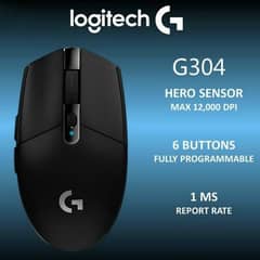LOGITECH G304 WIRELESS GAMING MOUSE 0