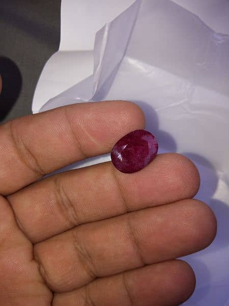 Ruby Gemstone 1